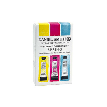 DANIEL SMITH EXTRA FINE WATERCOLOR SET SEASON'S COLLECTION SPRING 3 TUBETTI DA 5 ML