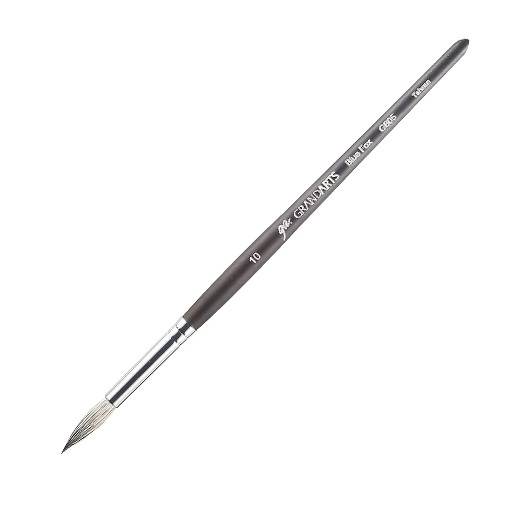 GRANDARTS SILVER FOX PINCEL REDONDO MEZCLA MANGO CORTO SERIE G605