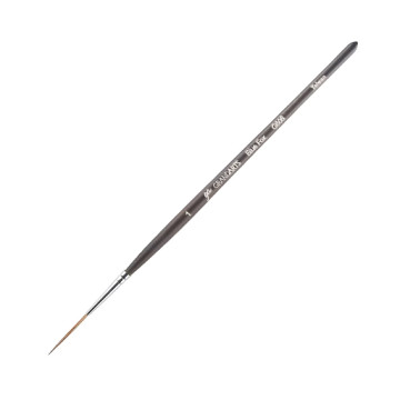 GRANDARTS SILVER FOX PINCEAU TRACEUR EXTRA LONG POILS MIXTES MANCHE COURT SÉRIE G606
