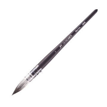 GRANDARTS SILVER FOX PENNELLO TONDO MISCELA DI FIBRE MANICO CORTO SERIE G619