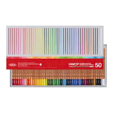 HOLBEIN ARTISTS' WATERCOLOR PENCIL SET WP195 - 50 MATITE ACQUERELLABILI