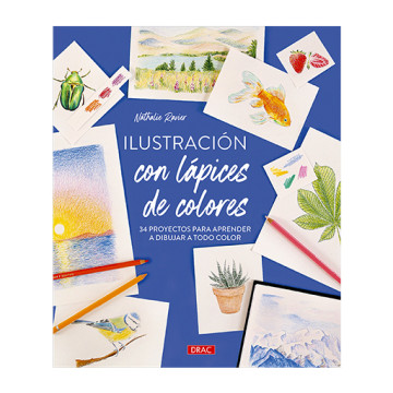 BOOK (IN SPANISH) - DRAC ILUSTRACION CON LAPICES DE COLORES