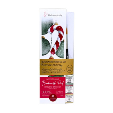 HAHNEMÜHLE SET SEGNALIBRI DA DIPINGERE - EDIZIONE NATALE