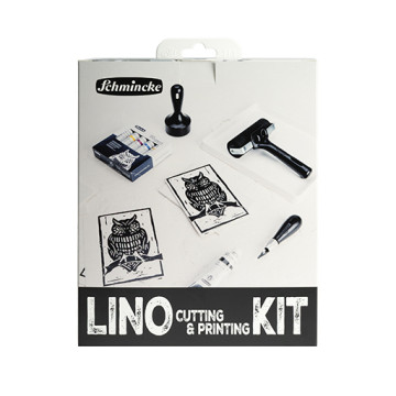 SCHMINCKE LINO CUTTING & PRINTING STARTER KIT