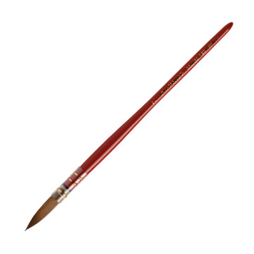 DA VINCI COLINEO RED PENNELLO SINTETICO TONDO PER LAVATURE MANICO CORTO SERIE 442RED