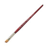 PRINCETON VELVETOUCH ANGLE SHADER PINCEAU BISEAUTÉ SYNTHÉTIQUE MANCHE COURT SÉRIE 3950AS