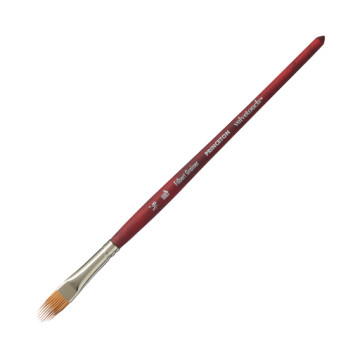 PRINCETON VELVETOUCH FILBERT GRAINER PENNELLO LINGUA DI GATTO DENTELLATO SINTETICO MANICO CORTO SERIE 3950MFB