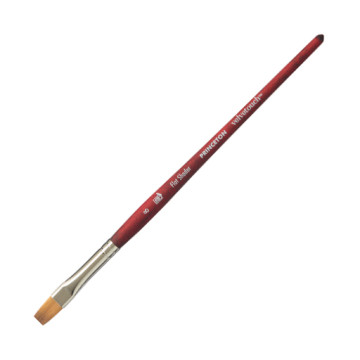 PRINCETON VELVETOUCH FLAT SHADER PENNELLO PIATTO SINTETICO PER SFUMATURE MANICO CORTO SERIE 3950FS