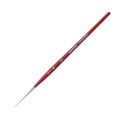 PRINCETON VELVETOUCH LINER PINCEAU TRACEUR SYNTHÉTIQUE MANCHE COURT SÉRIE 3950L