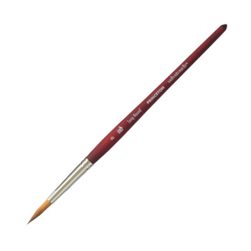 PRINCETON VELVETOUCH LONG ROUND PENNELLO TONDO LUNGO SINTETICO MANICO CORTO SERIE 3950LR