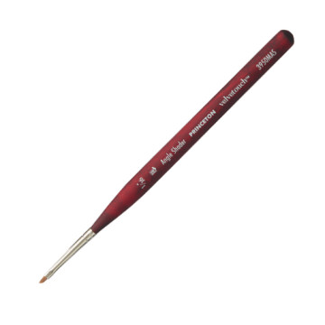 PRINCETON VELVETOUCH MINI-ANGLE SHADER PENNELLO OBLIQUO SINTETICO MANICO CORTO SERIE 3950MAS