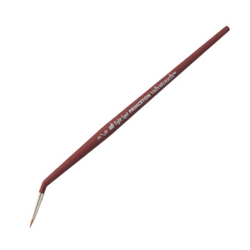 PRINCETON VELVETOUCH MINI-TIGHT SPOT PENNELLO EXTRA CORTO SINTETICO MANICO CORTO ANGOLATO SERIE 3950MTS