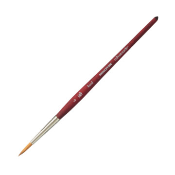 PRINCETON VELVETOUCH PENNELLO TONDO CORTO SINTETICO MANICO CORTO SERIE 3950R
