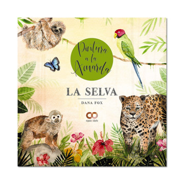 LIBRO (IN SPAGNOLO) - PINTURA A LA ACUARELA - LA SELVA