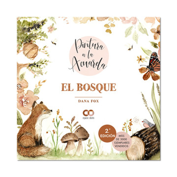 LIBRO (IN SPAGNOLO) - PINTURA A LA ACUARELA - EL BOSQUE