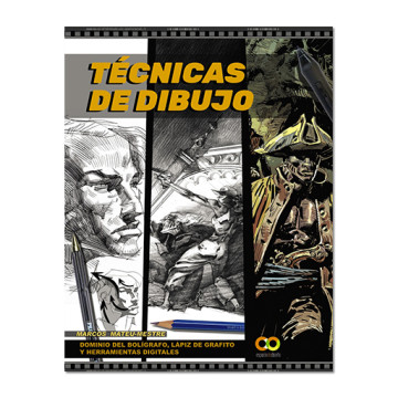 LIBRO (IN SPAGNOLO) - TÉCNICAS DE DIBUJO - DOMINIO DEL BOLÍGRAFO LÁPIZ DE GRAFITO Y HERRAMIENTAS DIGITALES