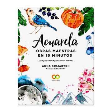 LIBRO (IN SPAGNOLO) - ACUARELA - OBRAS MAESTRAS EN 15 MINUTOS