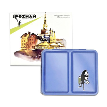 ROMAN SZMAL AQUARIUS WATERCOLOUR BOX SET OF 4 HALF PANS - POZNAN LIMITED EDITION