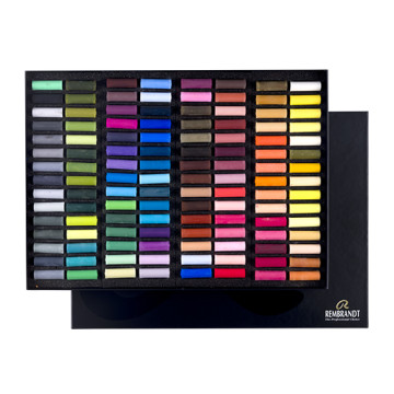 REMBRANDT SOFT PASTELS GENERAL SELECTION - SCATOLA CARTONE 120 MEZZI PASTELLI MORBIDI EDIZIONE SPECIALE
