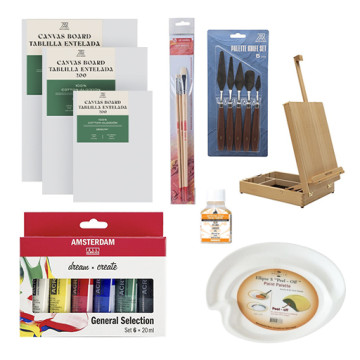 ARTEMIRANDA SET REGALO PITTURA ACRILICA BASE - EDIZIONE LIMITATA