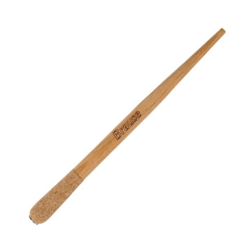 BRAUSE PORTAPLUMILLAS DE MADERA CON AGARRE DE CORCHO