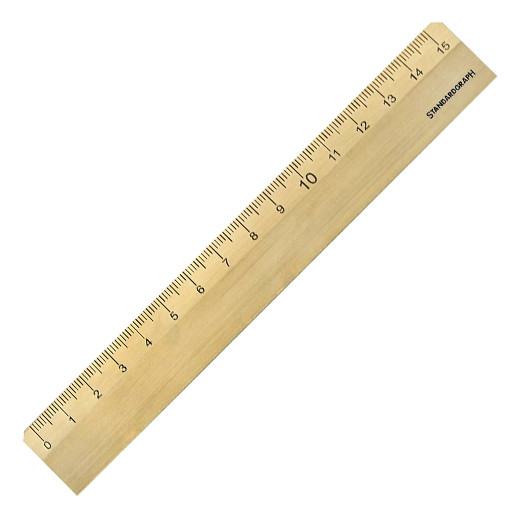STANDARDGRAPH SOLID BRASS RULER