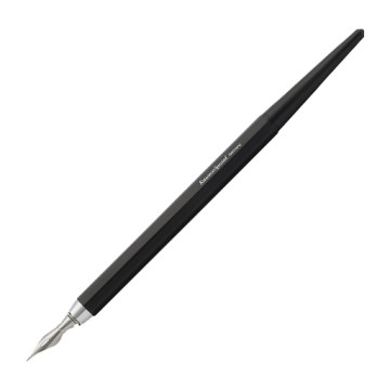 KAWECO PLUMILLA CON MANGO DE ALUMINIO NEGRO + PLUMÍN EF