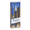KAWECO PERKEO SET WITH BLUE FOUNTAIN PEN + 3 NIBS FOR CALLIGRAPHY