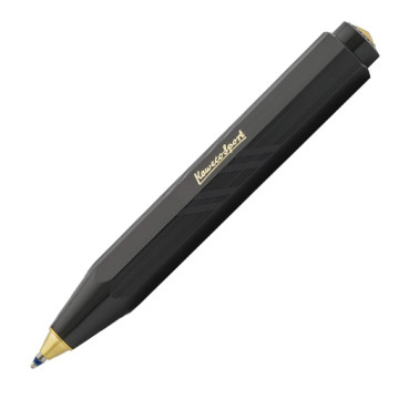 KAWECO CLASSIC SPORT GUILLOCHÉ BOLÍGRAFO NEGRO