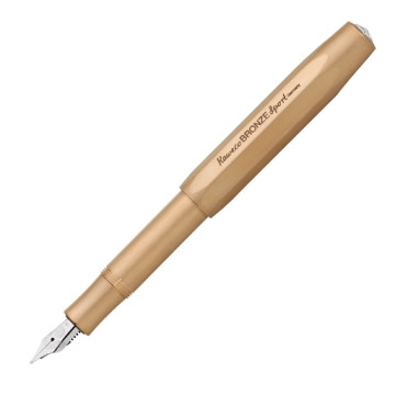 KAWECO BRASS SPORT PLUMA ESTILOGRÁFICA LATÓN MACIZO