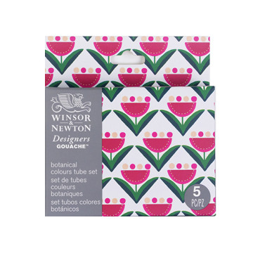 WINSOR & NEWTON DESIGNERS GOUACHE SET COLORI BOTANICI 5 TUBETTI 14 ML
