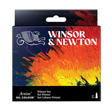 WINSOR & NEWTON ÓLEO ARTISTS SET COLORES WINSOR 5 TUBOS 37 ML