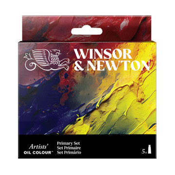 WINSOR & NEWTON ÓLEO ARTISTS SET COLORES PRIMARIOS 5 TUBOS 37 ML