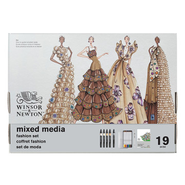 WINSOR & NEWTON MIXED MEDIA SET FASHION