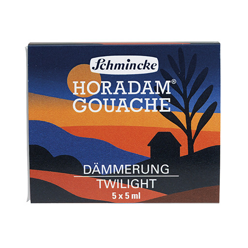 SCHMINCKE HORADAM GOUACHE SET TWILIGHT SCATOLA 5 TUBETTI 5 ML