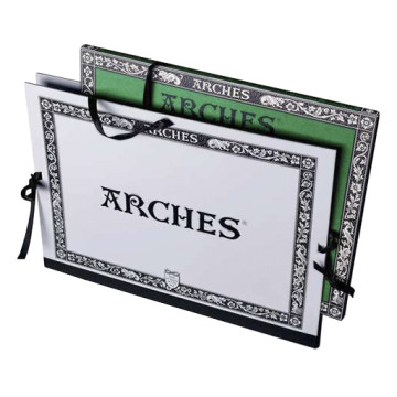 ARCHES BLOCCO PER ACQUERELLO 31 X 41 CM 100% COTONE 300 G GRANA FINE + CARTELLA GRATIS - EDIZIONE LIMITATA