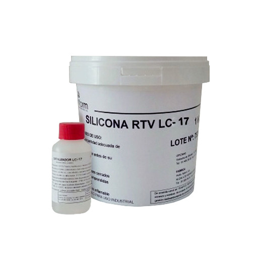 KIT SILICONE RTV LC-17 + CATALYSEUR LC-17