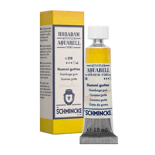 SCHMINCKE HORADAM RETRO WATERCOLOUR - GAMBOGE GUM 15 ML TUBE