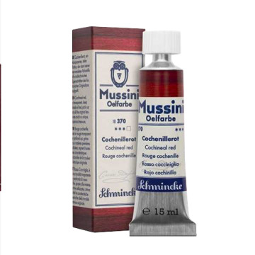 SCHMINCKE MUSSINI RETRO COLORE AD OLIO ROSSO COCCINIGLIA TUBETTO 15 ML - EDIZIONE SPECIALE