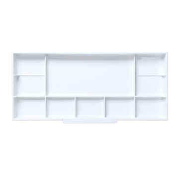 SHINHAN PROFESSIONAL WATERCOLOR SUBSIDIARY PALETTE - ZUSATZ-AQUARELLPALETTE AUS KUNSTSTOFF MIT 10 FARBMULDEN