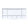 SHINHAN PROFESSIONAL WATERCOLOR SUBSIDIARY PALETTE - ZUSATZ-AQUARELLPALETTE AUS KUNSTSTOFF MIT 10 FARBMULDEN