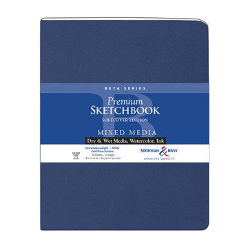 STILLMAN & BIRN BETA SERIES PREMIUM SKETCHBOOK - SOFTCOVER WEIẞES MIXED MEDIA PAPIER 270 G