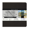 STILLMAN & BIRN NOVA TRIO SERIES PREMIUM SKETCHBOOK - SOFTCOVER BEIGE - GREY - BLACK MIXED MEDIA PAPER 150 G