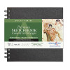 STILLMAN & BIRN DELTA SERIES PREMIUM SPIRAL SKETCHBOOK - HARDCOVER IVORY WHITE MIXED MEDIA PAPER 270 G