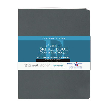 STILLMAN & BIRN EPSILON SERIES PREMIUM SKETCHBOOK - SOFTCOVER WEIẞES MIXED MEDIA PAPIER 150 G