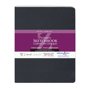 STILLMAN & BIRN ZETA SERIES PREMIUM SKETCHBOOK - SOFTCOVER WEIẞES MIXED MEDIA PAPIER 270 G