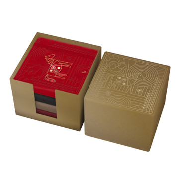 ETCHR SET FIRE HORSE - 4 TACCUINI A FISARMONICA 220-230 G - 100% COTONE - EDIZIONE LIMITATA