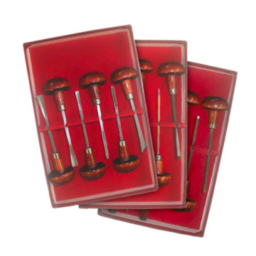 EDWARD C LYONS SETS D'OUTILS POUR LA GRAVURE