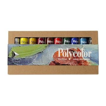 MAIMERI POLYCOLOR SET 10 ACRÍLICOS TUBOS DE 20 ML