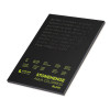 LEGION PAPER STONEHENGE AQUA COLD PRESS BLACK - BLOCCO CARTA NERA ACQUERELLO 100% COTONE 300 G - GRANA FINE
